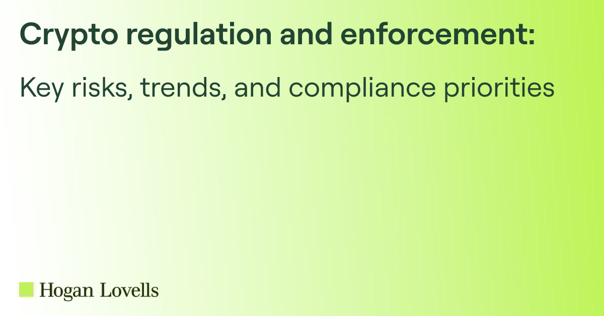 Crypto-assets have rapidly evolved from a niche innovation to a central component of global finance, prompting intensified regulatory scrutiny. From MiCAR to AML enforcement, explore regulations, risks, trends, and compliance priorities.  ow.ly/Fxc750XpBMH
