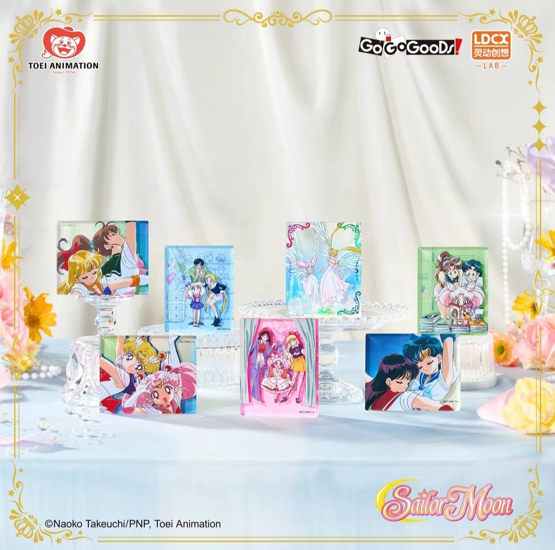 セーラームーンアクリルブロック1箱(6種類入り重複なし)6,520円です