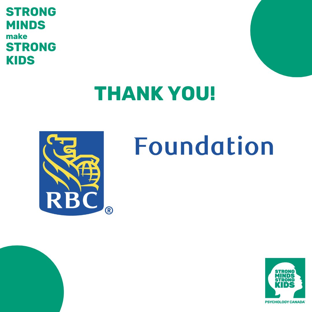 Thanks to the <a href="/RBC/">RBC</a>  Foundation, 975 youth, 390 educators, and 975 parents/caregivers will gain the tools to manage stress and support one another.
A true whole-community approach to youth well-being!

#YouthWellBeing #StrongerMindsStrongKids #MentalHealthMatters
