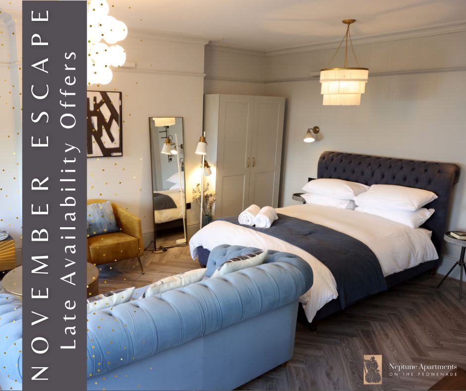 ✨ Last-minute November escapes in #Cheltenham! ✨

Stay at #NeptuneApartments from just £65/night &amp; enjoy 15% off dining at #MemsahibsLounge 🍴

Cosy, stylish, and perfectly located.

Book now 👉 neptuneapartments.co.uk/special-offers

#LateAvailability #UKStaycation #LuxuryServicedApartments