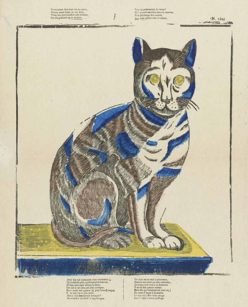 pdimagearchive's tweet image. Cat (ca. 1800–1833) by Anonymous.

Source: @rijksmuseum

Available to buy as a print.

#annotation #cats #sitting #art #publicdomain
