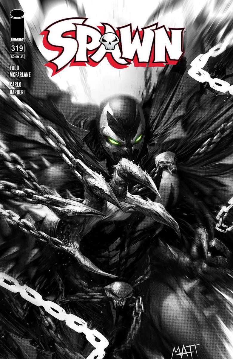 HellSpawn444's tweet image. Spawn
Issue: 319
#Spawn #HellSpawn #AlSimmons #ComicCover #ImageComics #Issue319 #ToddMcFarlane #CarloBarberi