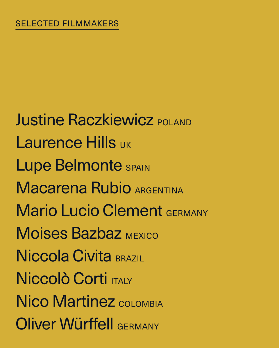 playlabfilms's tweet photo. 🌍 Meet the 50 selected creators of Creators Lab 2025, guided by Paolo Sorrentino in Patagonia. Congratulations and welcome to the community!!
2/2

#CreatorsLab2025 #CreatorsLab #PlaylabFilms #PaoloSorrentino #PaoloSorrentinoLabinArgentina #Filmmakers #FilmingInPatagonia https://t.co/lUJMtoMiSj