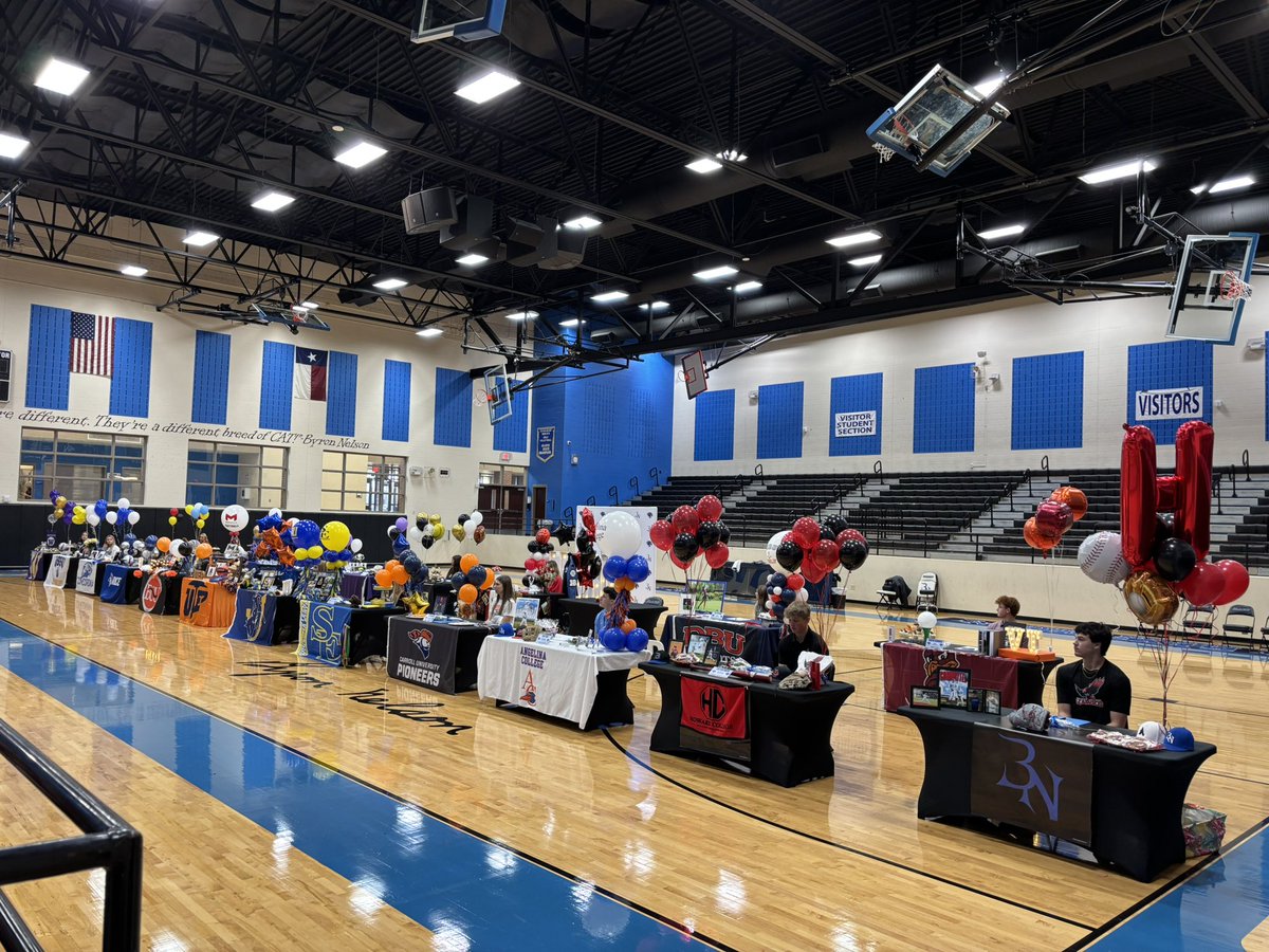 Congrats to the 23 Byron Nelson student-athletes who signed to play at the next level today!