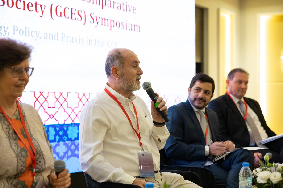 Day 1 of the <a href="/GulfComparative/">The Gulf Comparative Education Society (GCES)</a> Symposium brought rich discussions on pedagogy, literacy &amp; belonging, from Prof. Michele Schweisfurth’s keynote to panels on the IQRA Program &amp; <a href="/NYUAbuDhabi/">NYU Abu Dhabi</a>'s inclusive education framework.

See you tomorrow for more insights!