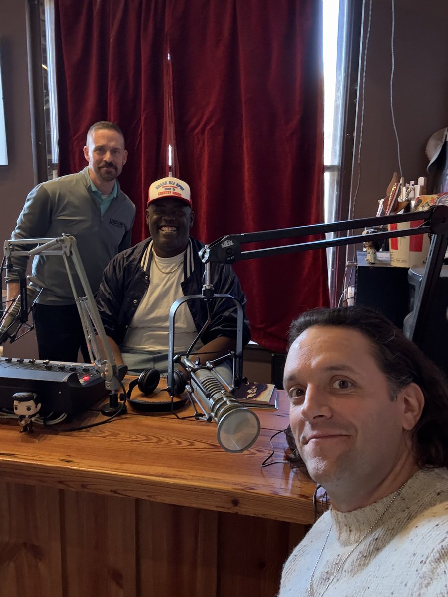 Loved guest-hosting the <a href="/thecreekfm/">100.9 The Creek</a> this morning. The sound and soul of central Georgia!