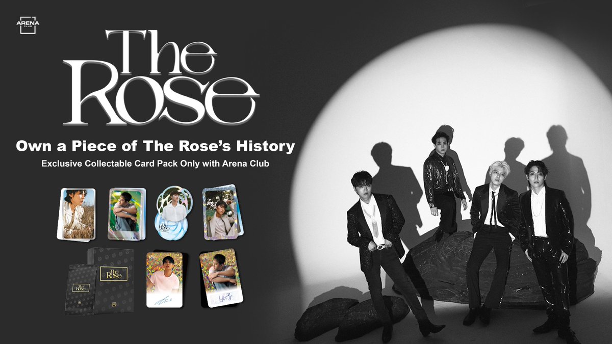TheRose_0803's tweet image. The Rose x @ArenaClub

Official Trading Cards

Learn More:
🔗 therosearenaclub.com

#TheRose #더로즈
