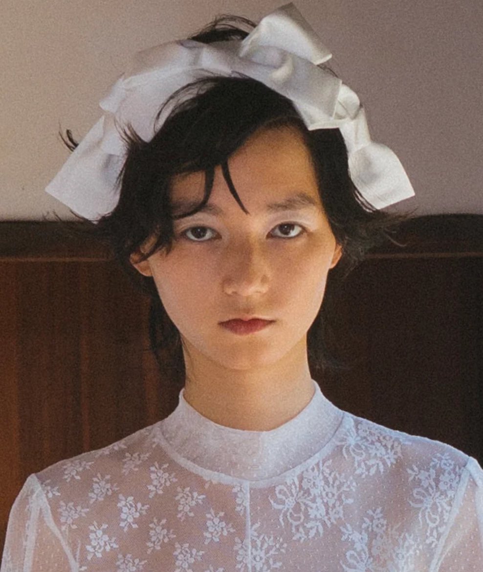 Kanako Tamura サテンリボンカチューシャ Kanako Tamura サテンリボンカチューシャ 大人かわいいが手に入る