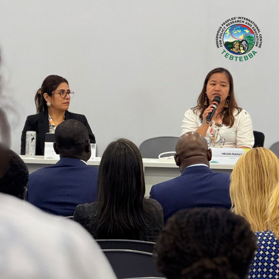 #COP30 Side-Event | GCF.10: A Decade of Impact

𝐓𝐞𝐛𝐭𝐞𝐛𝐛𝐚 𝐢𝐧 𝐀𝐜𝐭𝐢𝐨𝐧!
Helen Biangalen-Magata, Executive Diretor of Tebtebba and a member of the GCF’s Indigenous Peoples Advisory Group, joined in the panel of global climate champions and GCF partners to provide
