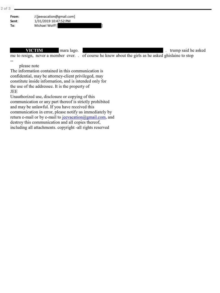 File411's tweet image. “Jeffrey Epstein Claimed Trump Knew About His Conduct, New Emails Show
In one message, Epstein said one of his apparent victims &quot;spent hours at my house&quot; with Trump.
source: huffpost.com/entry/epstein-…
FTR Dems only released 3 emails
source: oversightdemocrats.house.gov/news/press-rel…