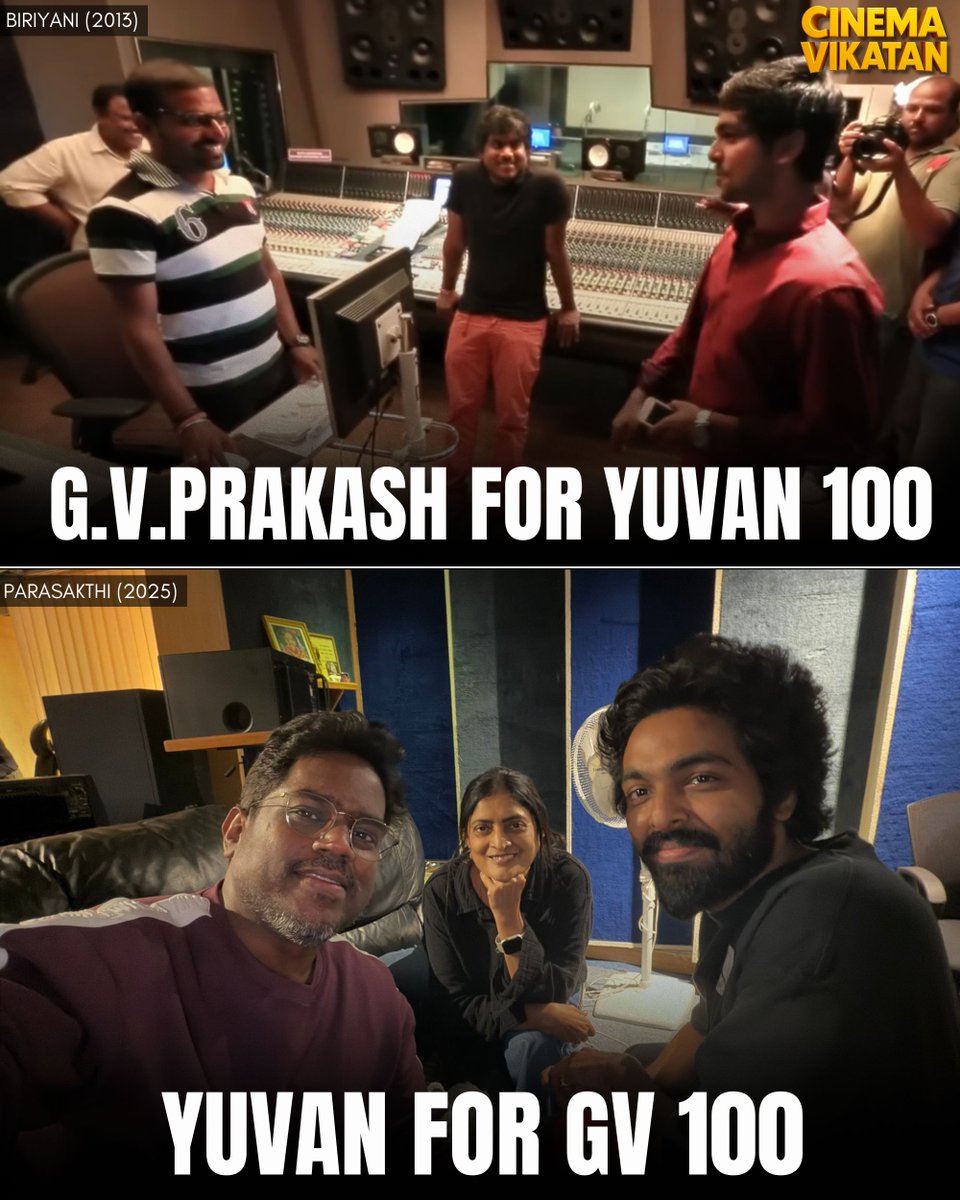 Yuvan - GV Bond 💫 10 Years Challenge!

#YuvanShankarRaja | #GVPrakash | #Biriyani | #Parasakthi