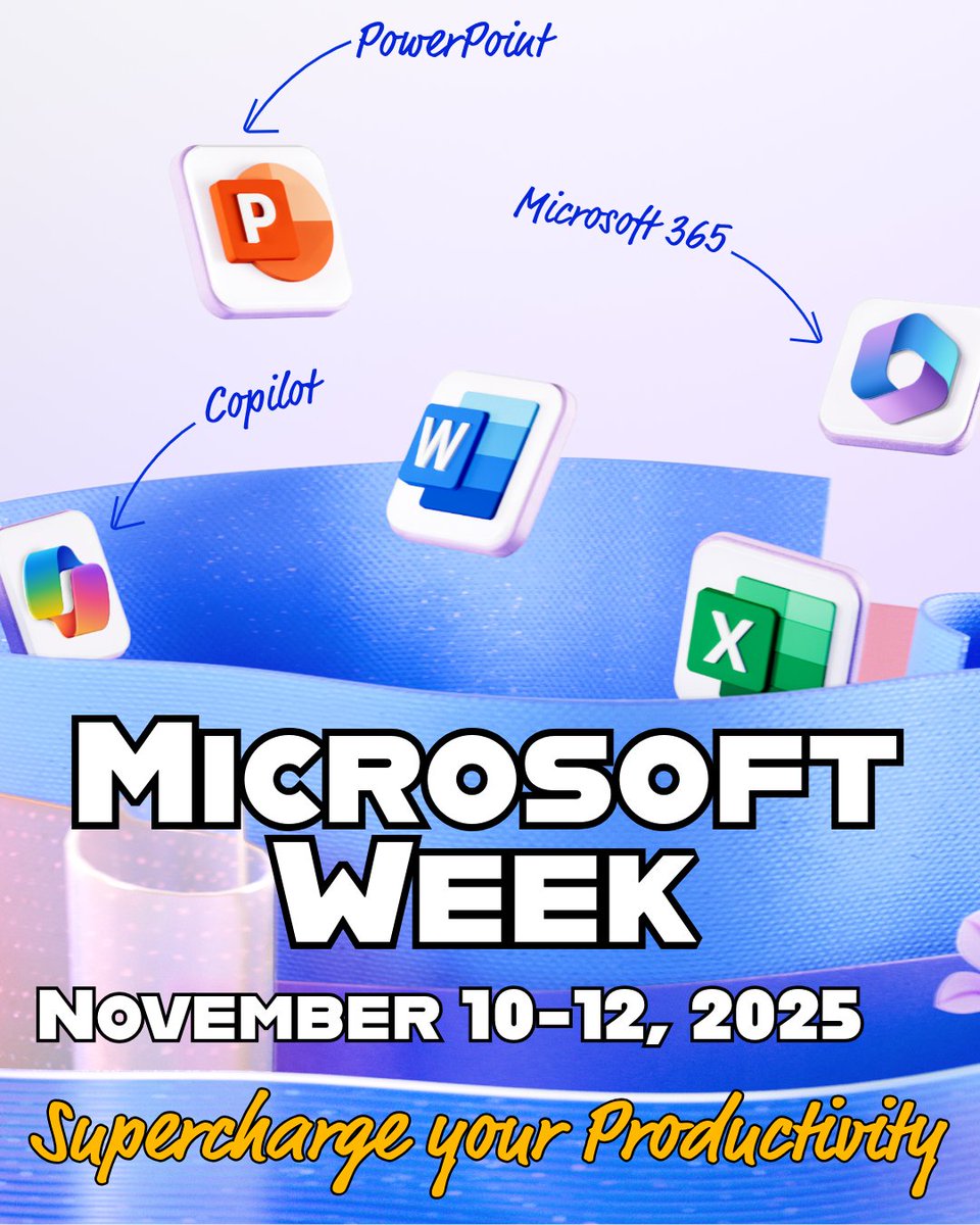 It is the last day of Microsoft Week! Join us online all day, or come grab some lunch today at the UA Student Center at 11 A.M.