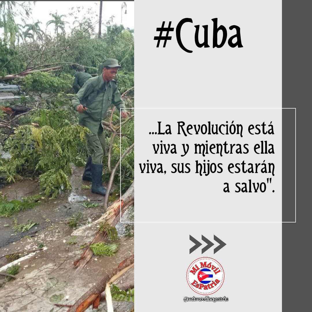 <a href="/DiazCanelB/">Miguel Díaz-Canel Bermúdez</a>✍️
"Una semana después, las heridas que abrió Melissa en su doble paso por #Cuba nos siguen desafiando (....)  A todos les reiteramos que no quedará nadie abandonado a su suerte. La Revolución está viva y mientras ella viva, sus hijos estarán a salvo".
#MiMóvilEsPatria