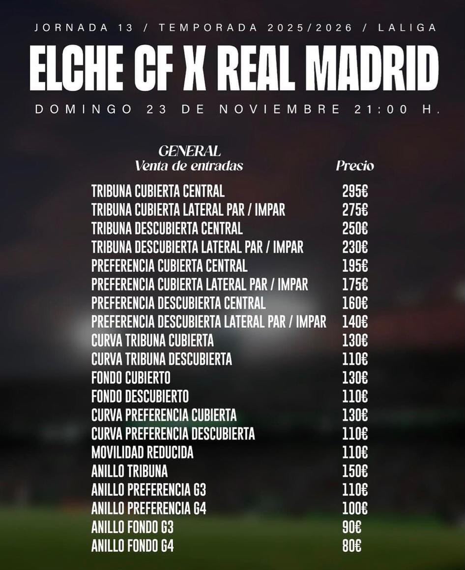 trong16179's tweet photo. Vendo entradas para el #ElcheCFRealMadrid. Escríbeme para más información. #ElcheCFRealMadrid #ElcheCF #Elche #Robo #RealMadrid #Entradas #LaLiga https://t.co/r7Sa9wgLs6