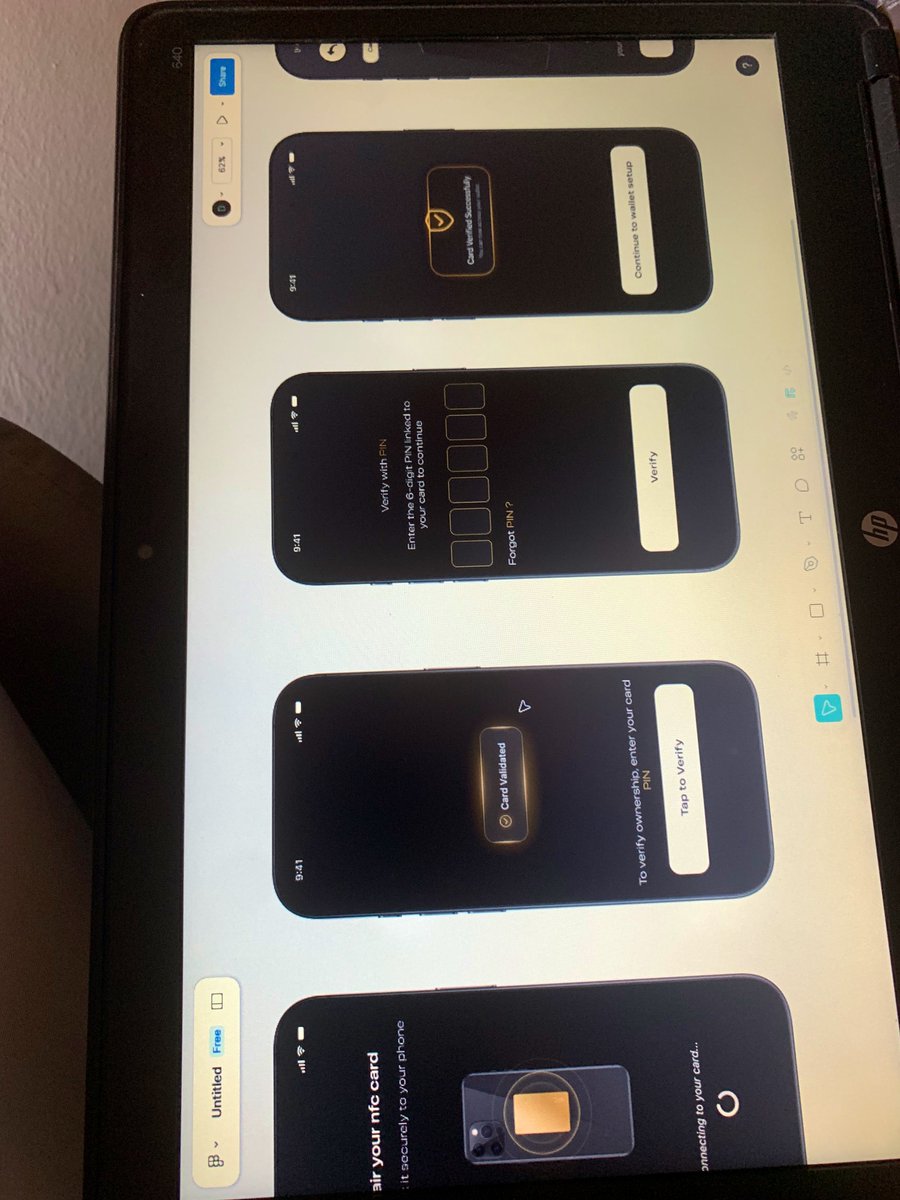 bonney_kz's tweet image. after studying @AuronWallet’s ux flow and mapping out the key friction points, i had to redesign the ui flows myself

just to see how small design moves could turn trust gaps into confidence moments

built to show how better onboarding = better retention

spent the night making…