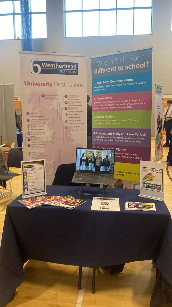 Weatherhead 6th Form tweet media