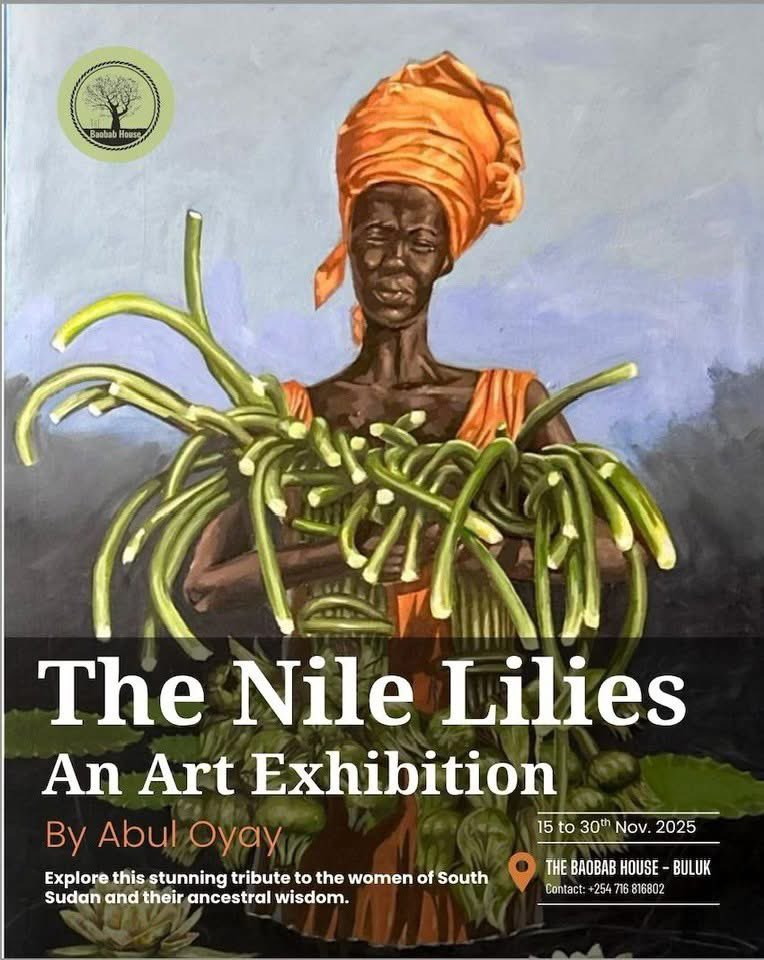 Never miss an Abul Oyay exhibition. Her paintings always hold these familiar stories, ones that somehow find their way straight to you. The Nile Lilies opens this weekend at The Baobab House
 go feel something.