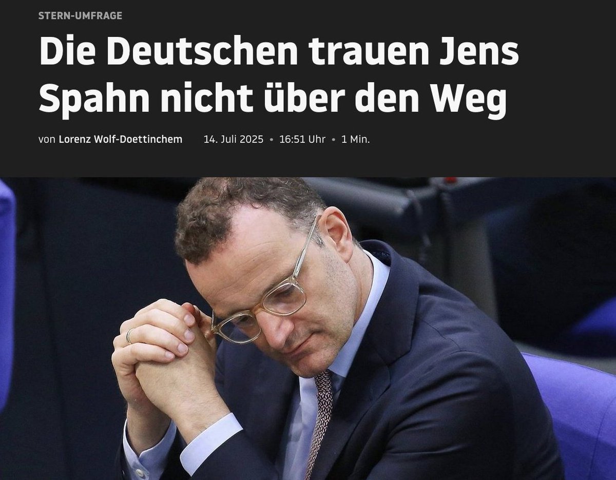Zottelgrimm's tweet image. Die Union versinkt im Chaos: 
Spahn’s Maskendeals stinken nach Korruption &amp;amp; Clankriminalität, Milliarden verbrannt, doch er bleibt Fraktionschef. Vetternwirtschaft regiert, Transparenz Fehlanzeige. Billige Satire Partei.
#Spahn_Masken_Skandal
#SpahnUntersuchungsausschuss