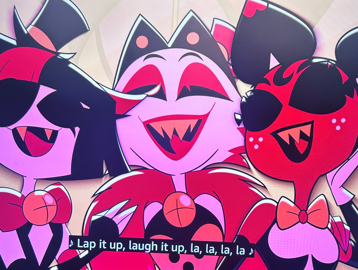 LucifersFavDuck's tweet image. 🍾Hazbin Hotel Season 2 Spoliers🍾

    ❤️The Love In A Bottle 
          girls are so cute!!❤️