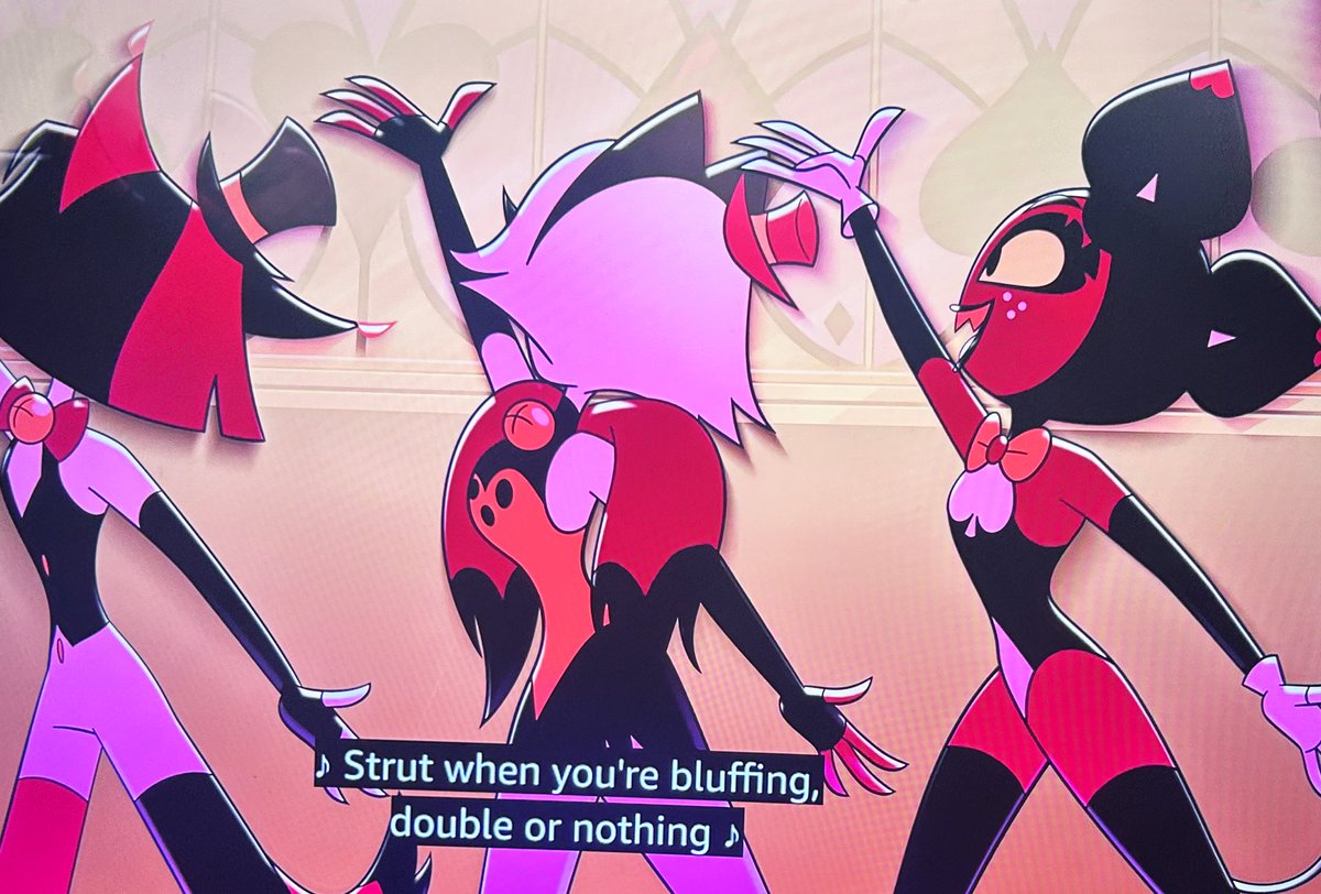LucifersFavDuck's tweet image. 🍾Hazbin Hotel Season 2 Spoliers🍾

    ❤️The Love In A Bottle 
          girls are so cute!!❤️