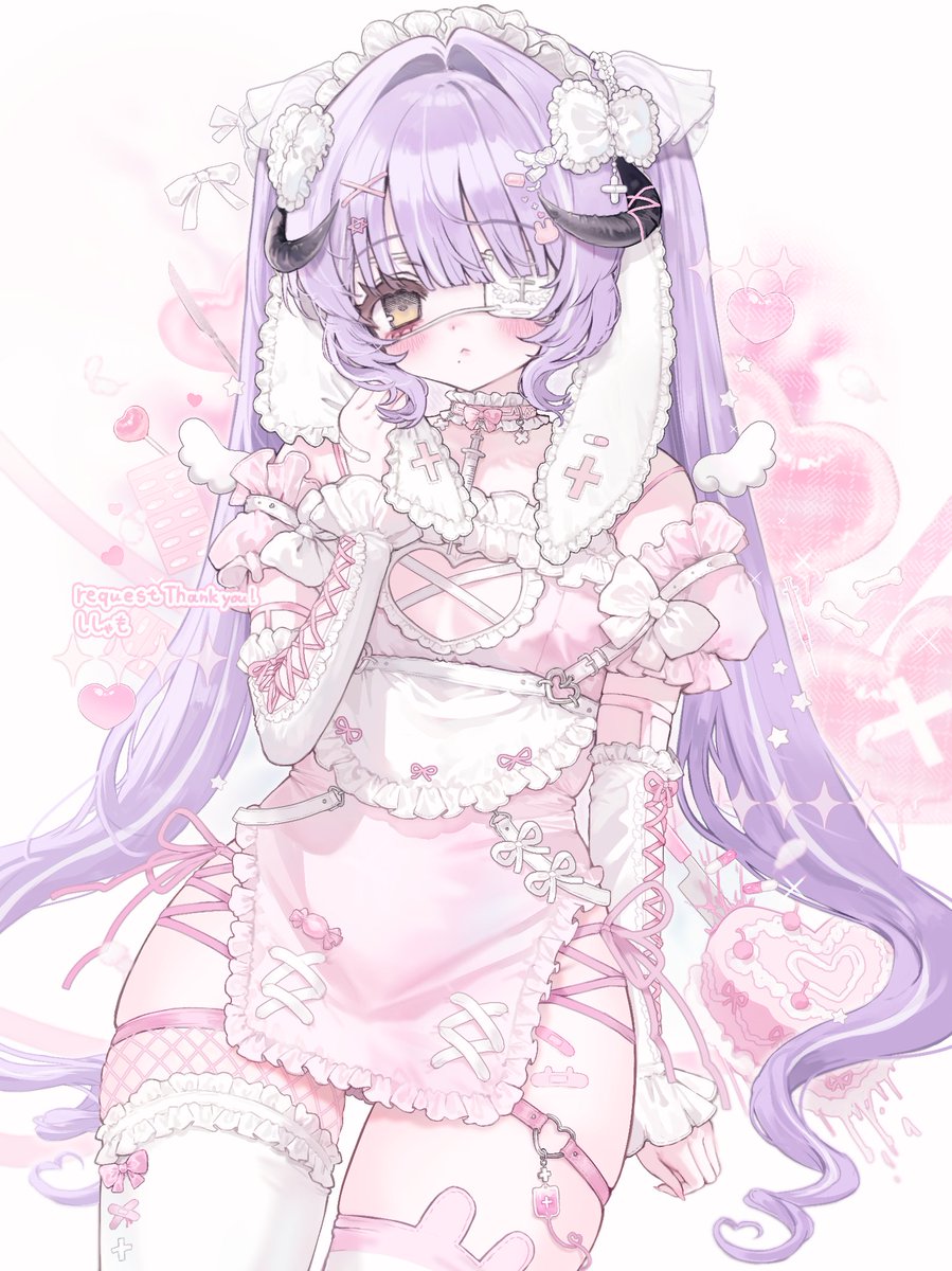 Skebリクエストありがとうございました🐰💉