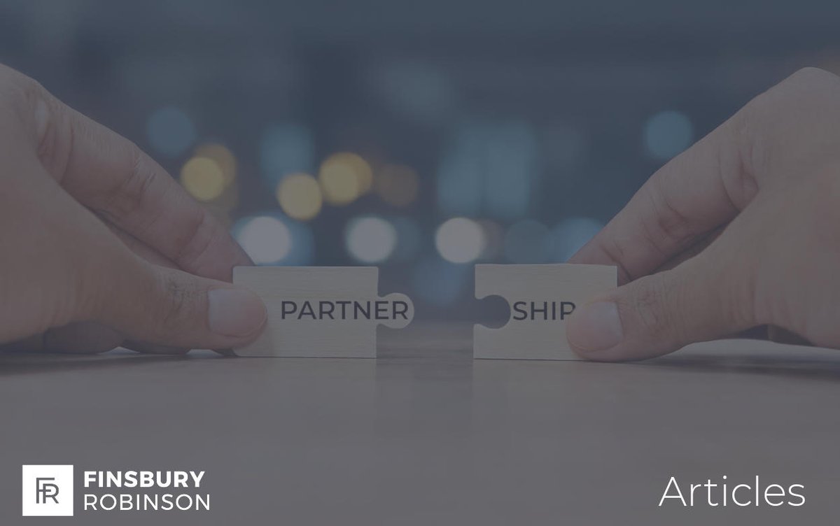 Setting up a partnership – what do I need to know?

Read More: finsburyrobinson.co.uk/articles/setti…