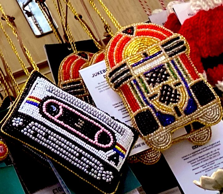 OxfamHexham's tweet image. We love these cute musical themed decorations for your tree  🌲 
Check out our festive  displays at Oxfam  #Oxfam #Hexham #Christmas