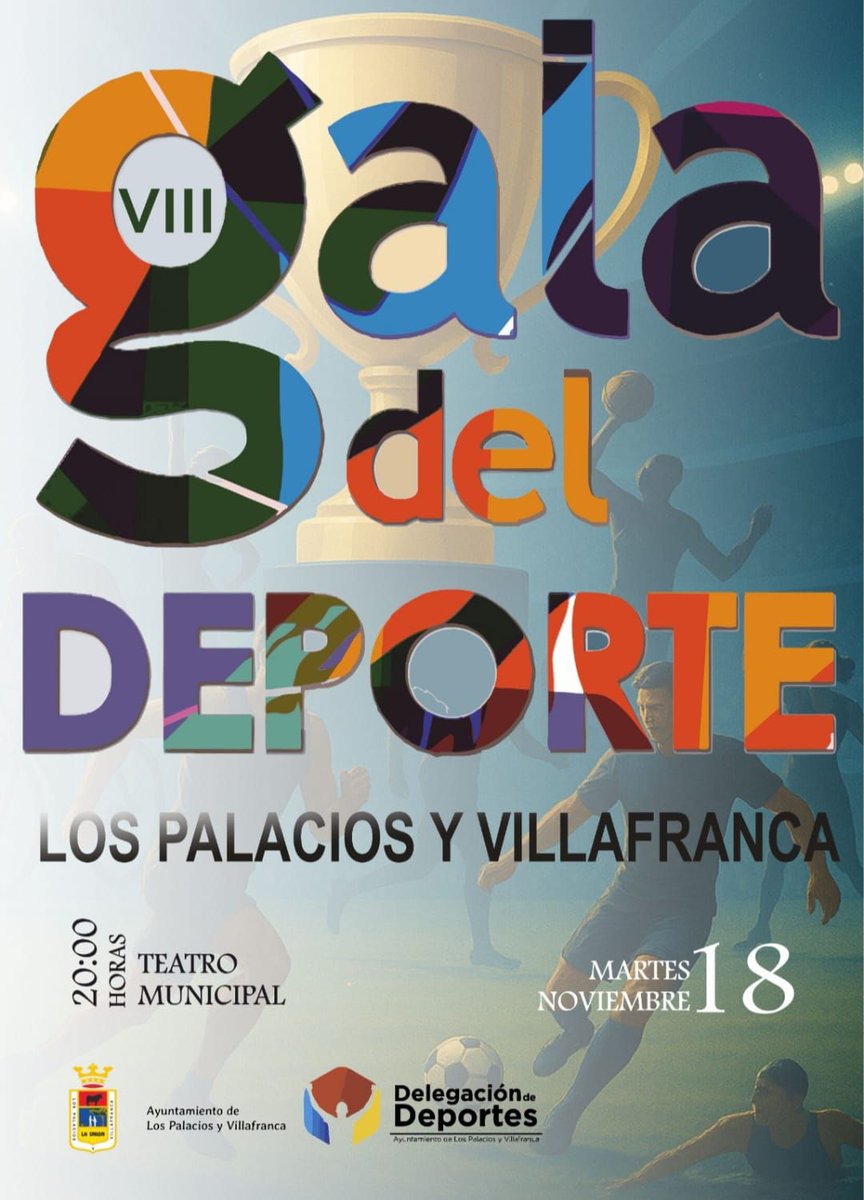 Fabián Ruiz y Érika Jurado, serán galardonados como Mejores Deportistas 2025 en la VIII Gala del Deporte de Los Palacios y Villafranca
José Antonio Rueda recibirá el premio al Deportista con Mayor Proyección Nacional e Internacional facebook.com/ayuntamientode…