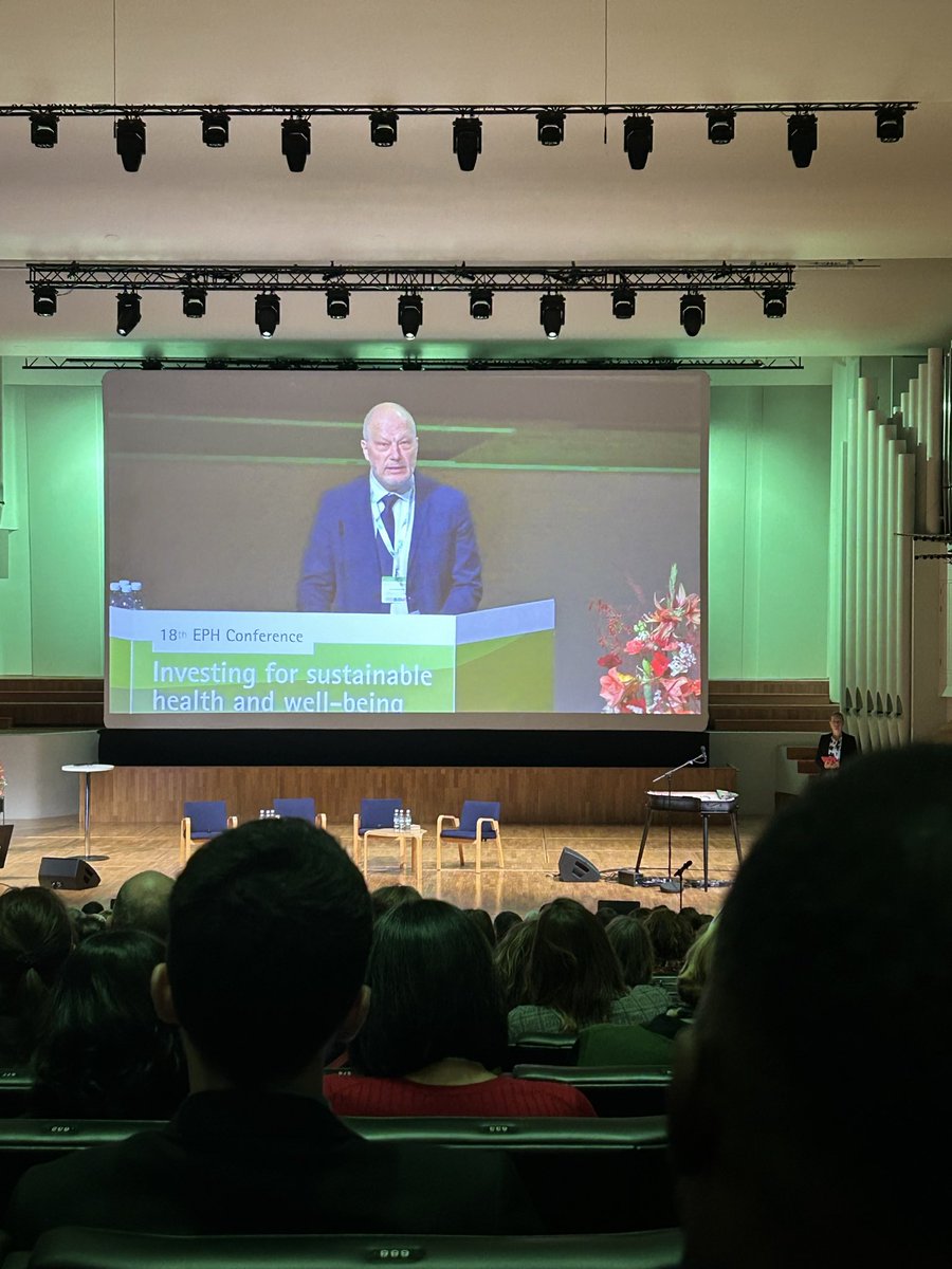 KTamminiemi's tweet photo. 18. Euroopan kansanterveyskonferenssi #EPH2025 on käynnissä Helsingissä. Agendalla mm #kansanterveys
#hyvinvointi
#mielenterveys
#planetaarinenterveys
#hyvinvointitalous
#HiAP https://t.co/F0lBuQiUOA