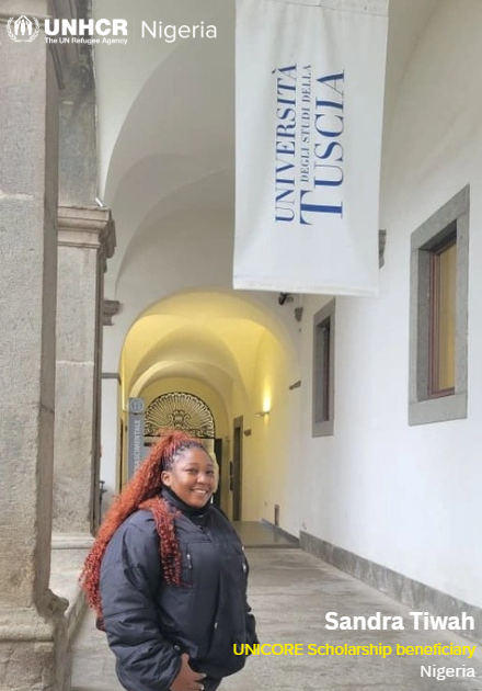 Congrats to Sandra! 🎓
Through the University Corridors for Refugees (UNICORE) scholarship, she turned her dream of education into reality — proving that with the right support, refugees can rebuild and thrive. 💙

Read more 👉 bit.ly/4p5h1aP

#WithRefugees #Education