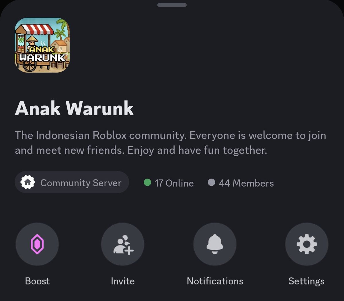 Anak_Warunk's tweet photo. Butuh teman untuk mabar? 
ayo buruan join server Anak Warunk, disini bisa yapping sambil voice. Link discord ➡️ https://t.co/XW9rOl1A67 https://t.co/sJt0tZDpgv