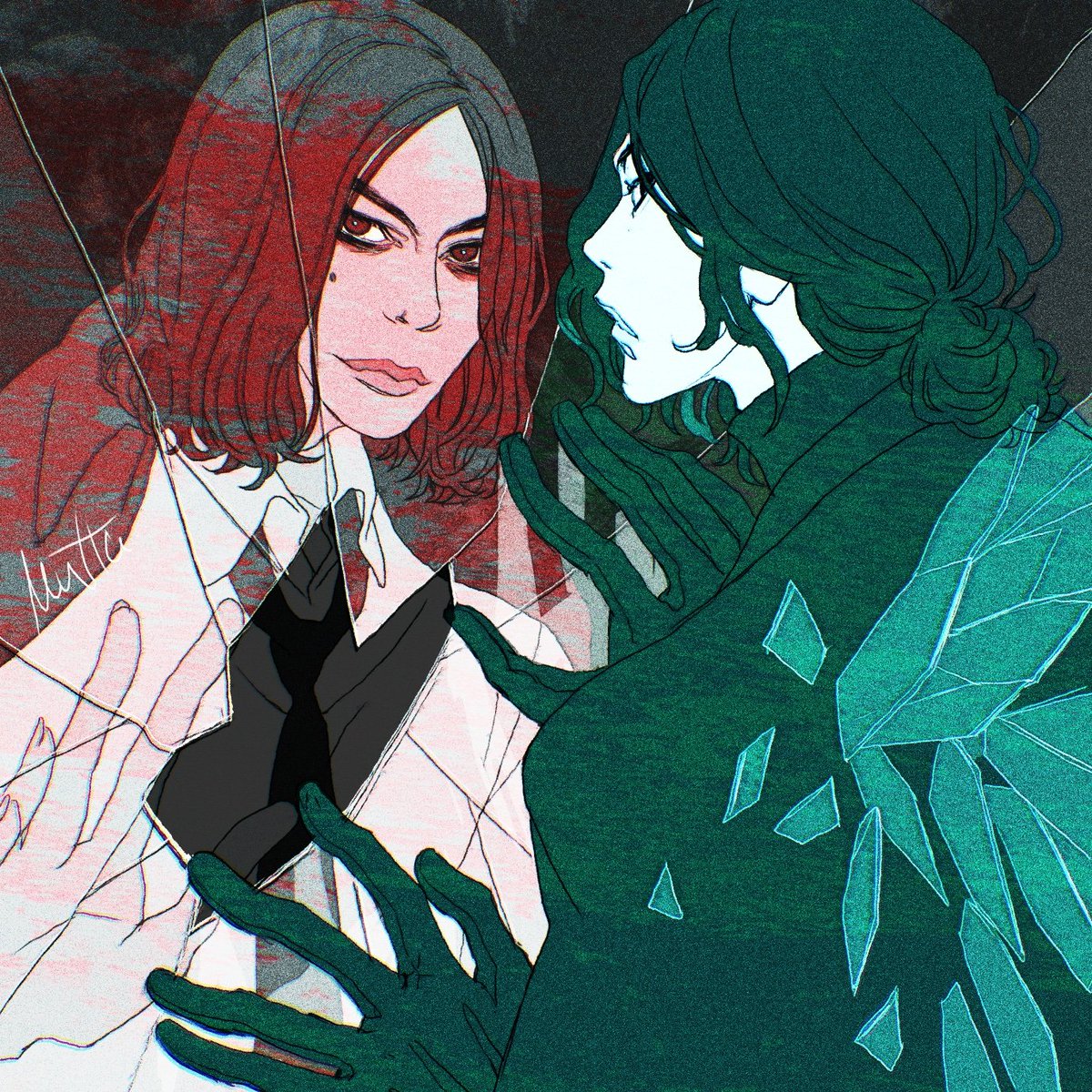 「IRIS OUT×JANE DOE(再掲)」|むらたま(MUTTA)のイラスト