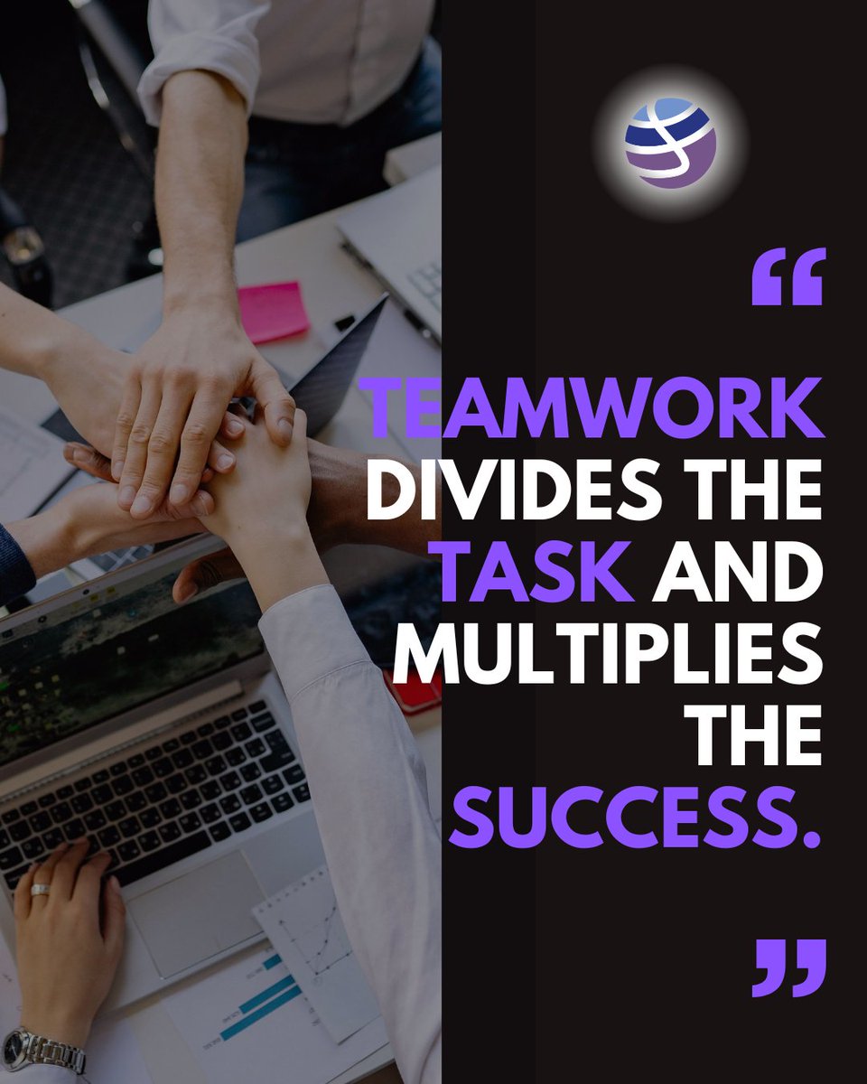 The  beauty of collaboration: it breaks big challenges into manageable  steps, making success not just possible, but inevitable. Together we  achieve more. #TeamworkMakesTheDreamWork #Team #TeamWork #work #workplace #office #officespace #servicedoffices #Warmley #Bristol