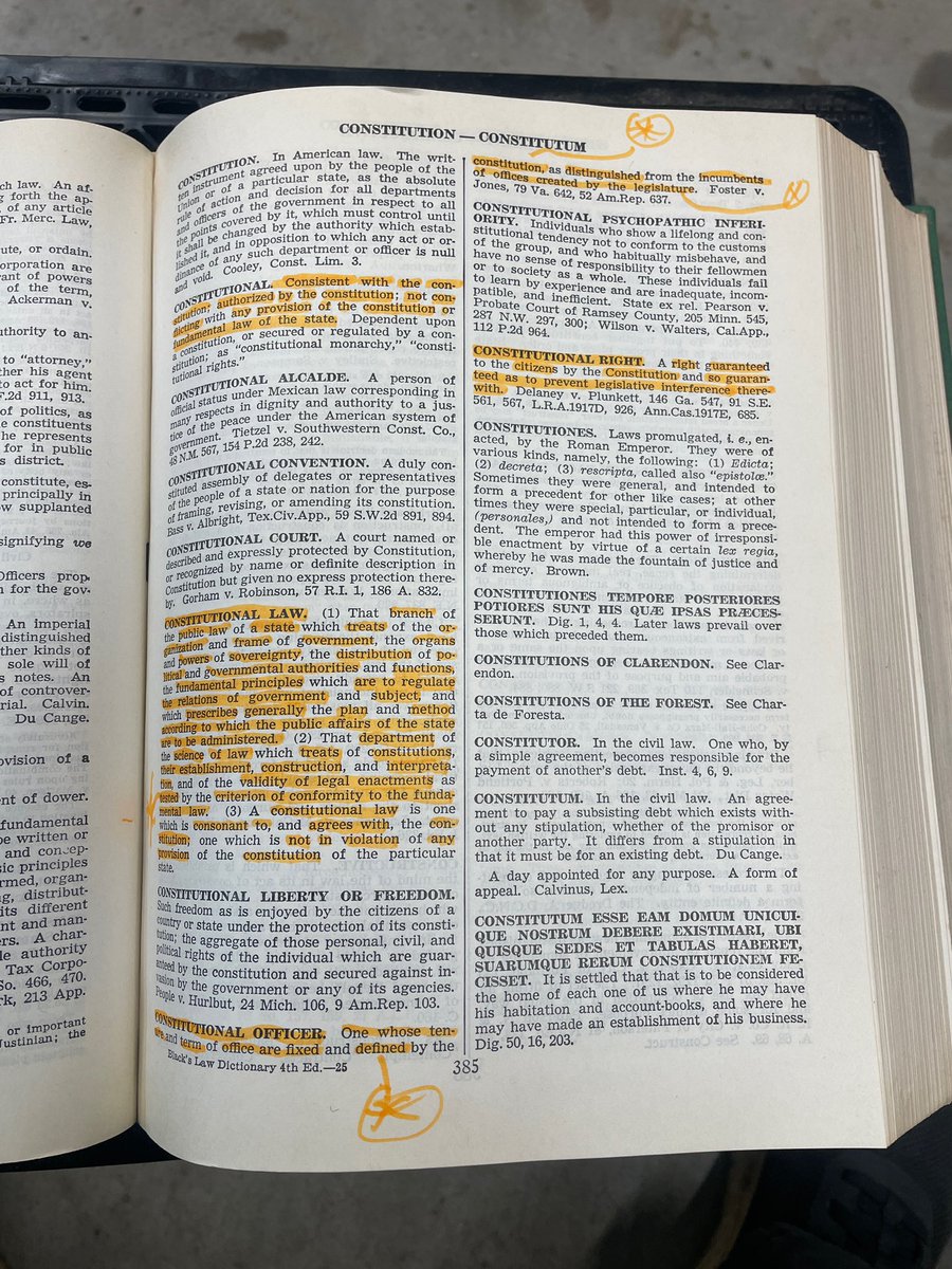 Constitutional officer such as a sheriff has his office and duty defined and regulated by constitutions NOT by legislation!! 

Let that soak in….