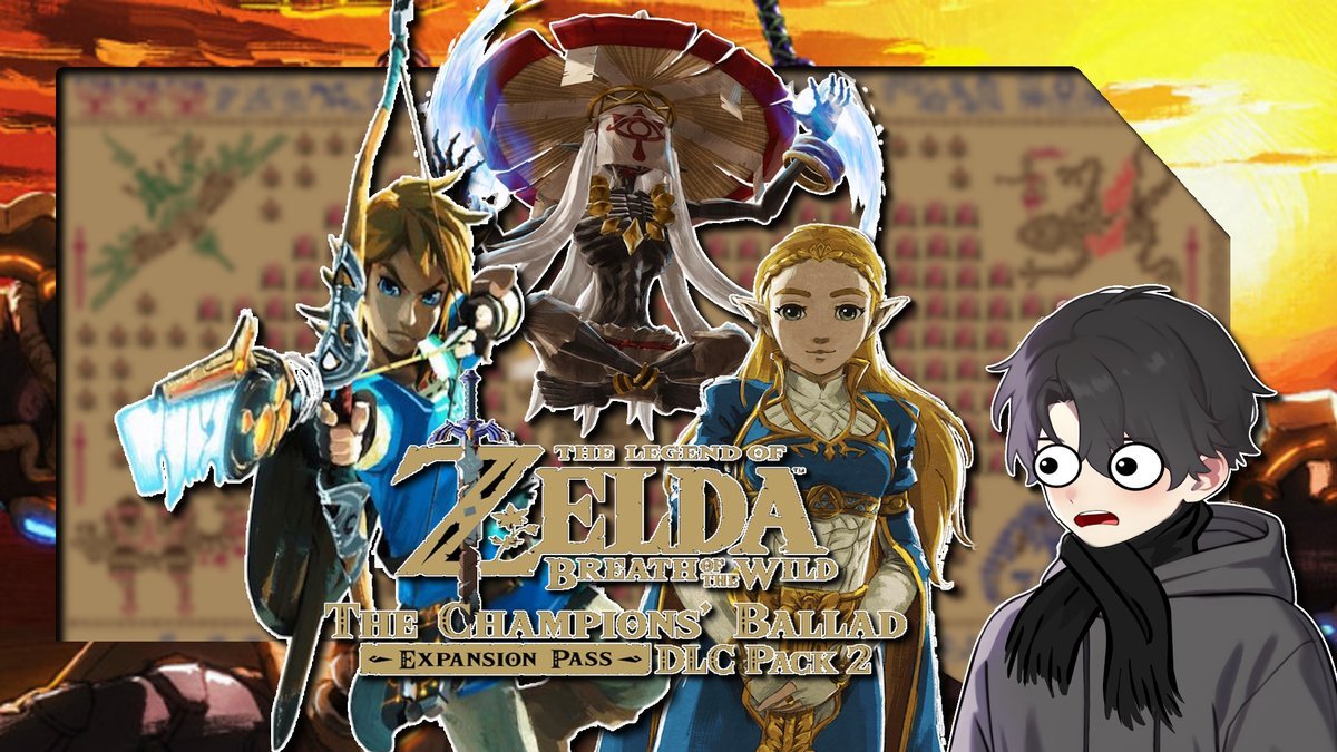 Heyo ich bin Live auf Twitch &amp; YT um 16 Uhr, mit dem Zelda Marathon, dieses mal mit dem zweiten DLC von Breath of The Wild! #Streamankündigung #twitch #Zelda 

Twitch: twitch.tv/hades_anokata 

Youtube: youtube.com/@Hades_Anokata