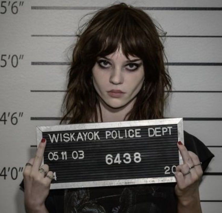 taivanlinger's tweet image. oh no one at the police station could handle her