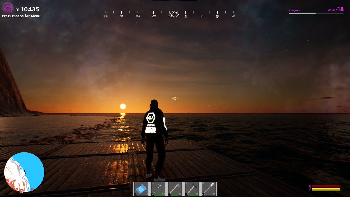 Earniverse_io's tweet photo. 🌅 When the Earniverse sun sets… the magic begins!

As daylight fades, the nebula sky rises, painting our world with cosmic colors and immersive light.

Proud to share these latest visuals crafted in @UnrealEngine  5.5, a glimpse of what is to come in the evolving universe of Earniverse.

✨ Stay tuned. The next frontier is closer than you think.

#Earniverse #UnrealEngine55 #GamingInnovation #Metaverse #NextGenGraphics #UE5