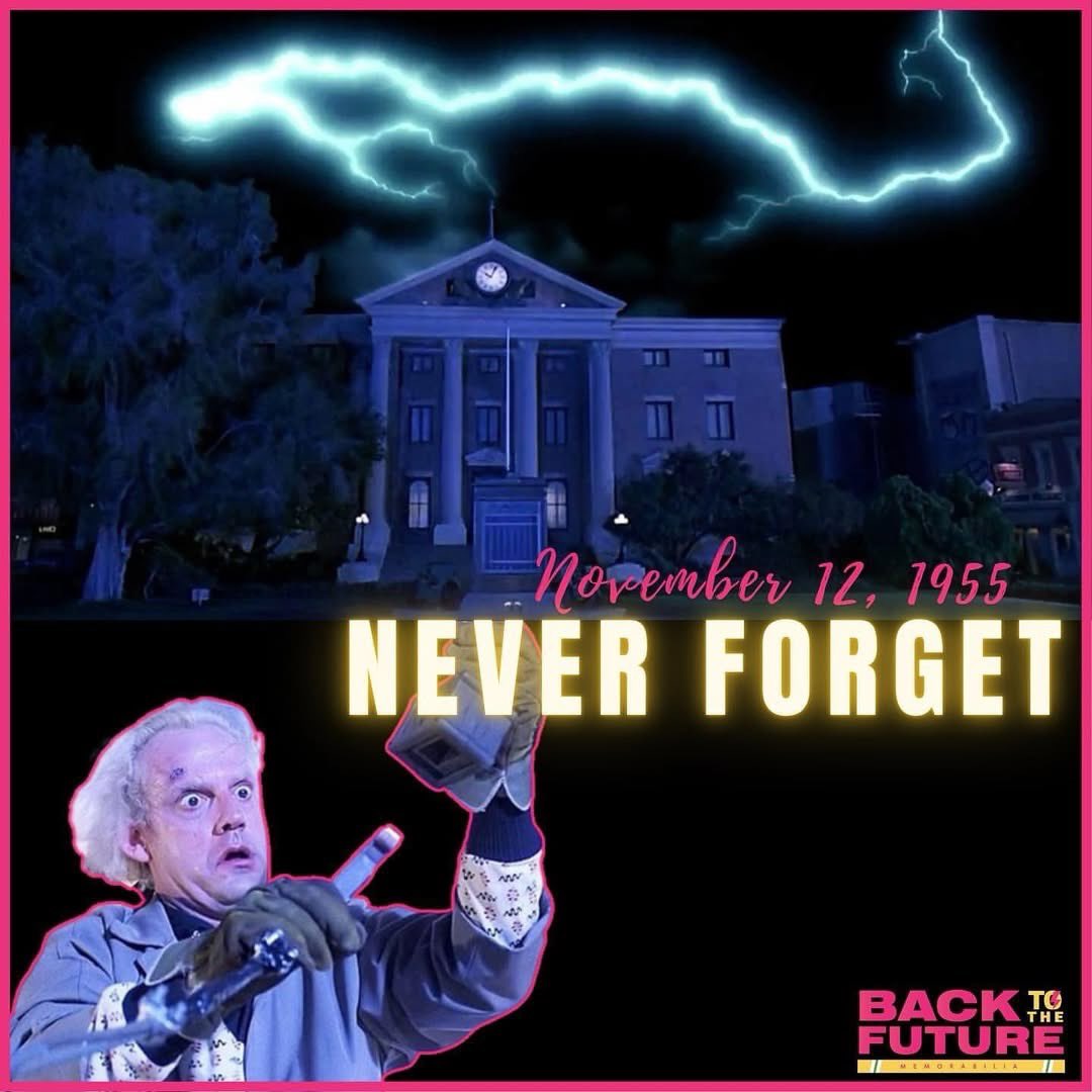 bttfmemorabilia's tweet image. Never forget: today 
@DocBrownLloyd 
#backtothefuture #michaeljfox #today