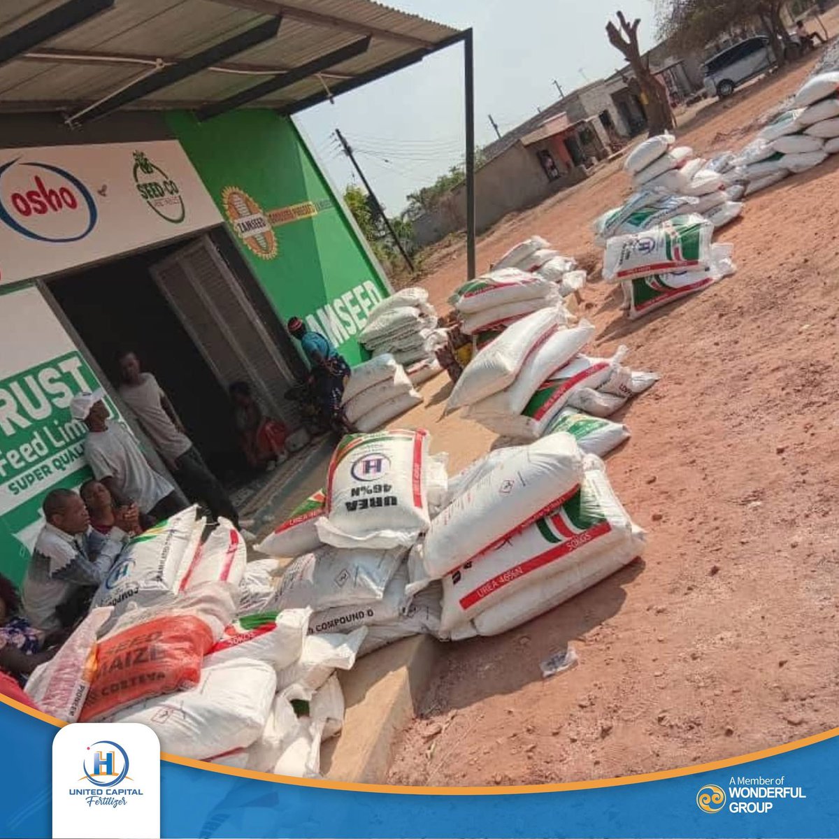Our Fertilizer is fueling every corner of the nation!

Fertilizer Yapa Zed! Fertilizing Africa!

#UnitedCapitalFertilizerZambia #FertilizerYapaZed #FertilizingAfrica #ProudlyZambian