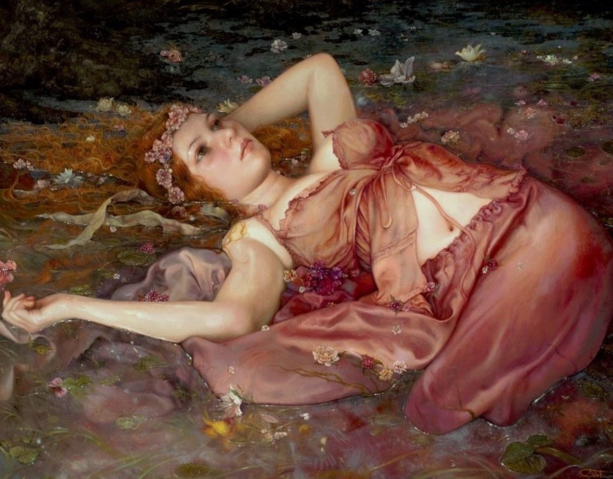 Ophelia
by Spanish artist Arantza Sestayo