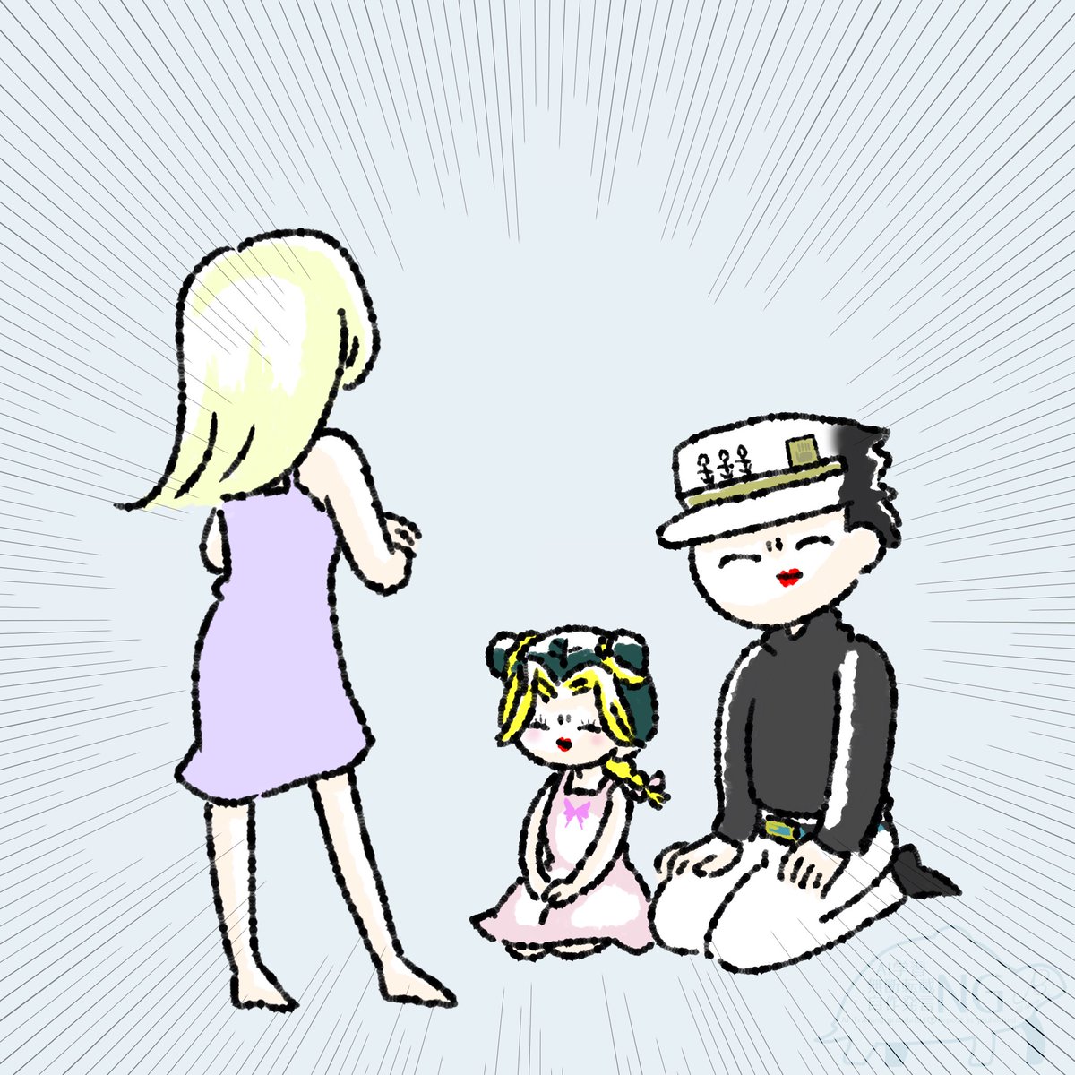 オラ親子🌟🦋
パパとおるすばん！