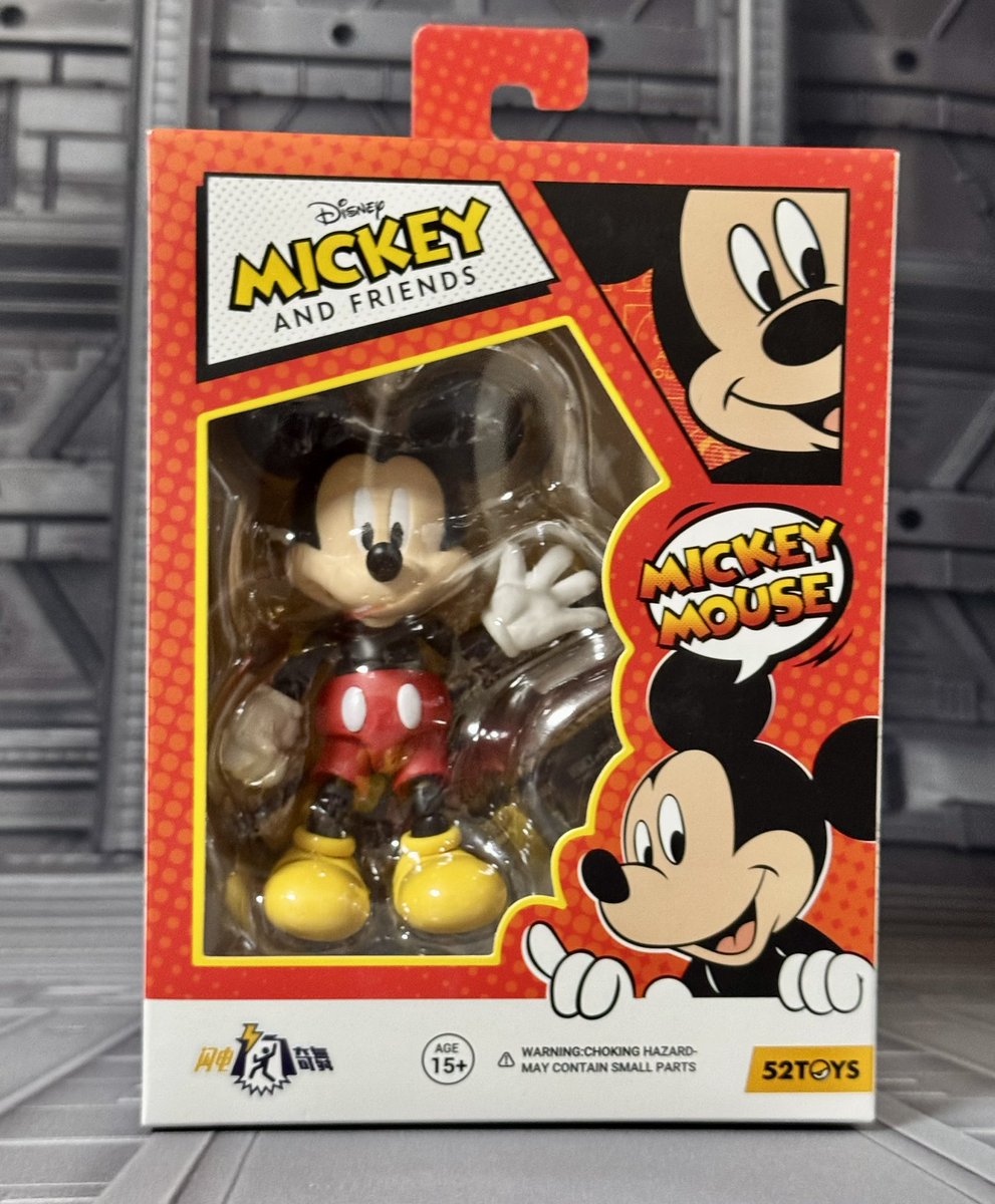 ミッキー出品 ミッキーマウス 52toysの3.75インチ版✨