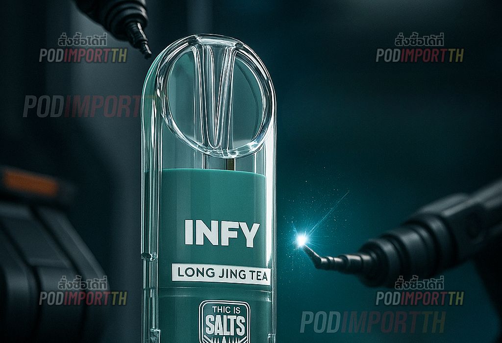 ImportTh's tweet image. หัวน้ำยา INFY PLUS 2.5ml [Nic 3%]
โฉมใหม่ น้ำยาเยอะขึ้นจุใจ 💨

ฟิลสูบยังดีเหมือนเดิม — นุ่ม กลิ่นชัด เย็นกำลังดี 🔥
ดีไซน์ใส มองเห็นน้ำยาชัด
จุน้ำยาได้มากกว่าเดิมถึง 2.5ml คุ้มเกินราคาแน่นอน ✅

🛍️ สั่งซื้อได้แล้วที่ #PodImport ::
podimport-th.com
(กดลิ้งไม่ขึ้น &amp;gt;…