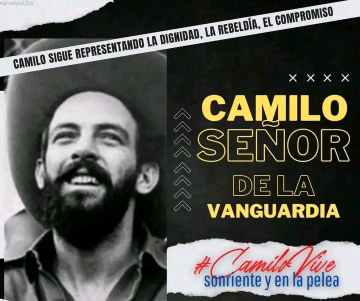 El 12 de noviembre 1959, Fidel Castro comparece ante la prensa para informar al pueblo, que tras 15 días de búsqueda se confirmaba la desaparición del Comandante Camilo Cienfuegos y sus compañeros de viaje. #IzquierdaLatina 
#CamiloVive #CubaViveEnSuHistoria <a href="/DeZurdaTeam_/">DeZurdaTeam 📳</a>.