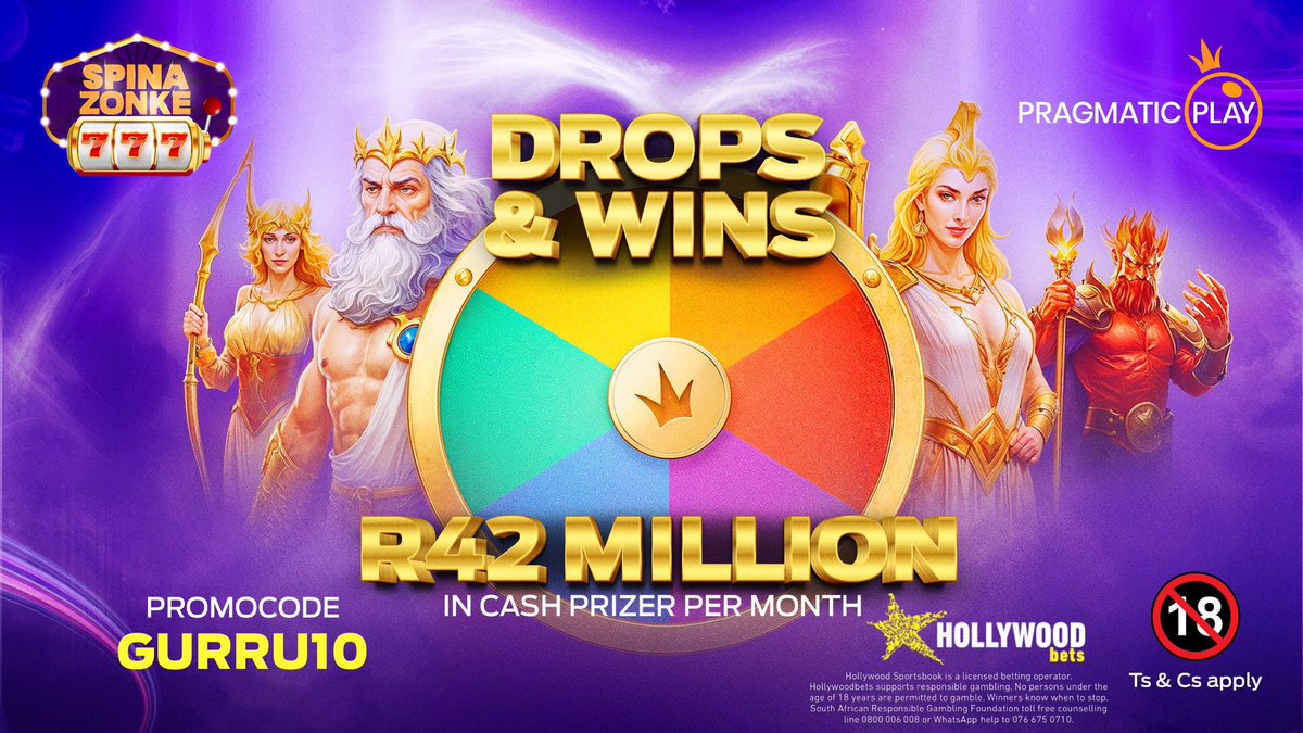Ready to take your gaming to the next level? 🚀 Sign up on Hollywoodbets and get R25 free + 50 FREE spins! 💥 #SignUpOnHollywoodbets