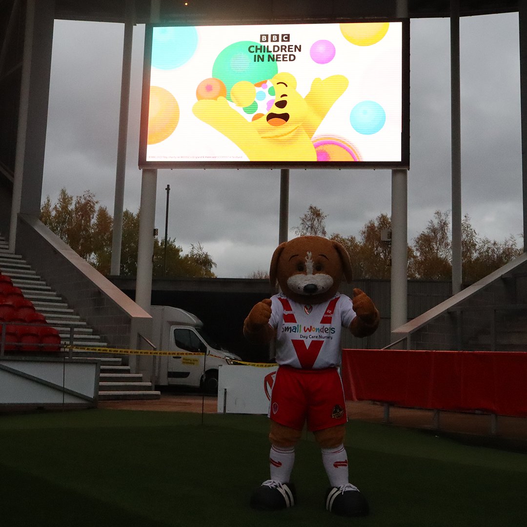 CommunitySaints's tweet image. 🐶 Our mascot Boots wanted to show his support for #ChildrenInNeed!

🚶 He joined in with @bbcmerseyside&apos;s 1000 Mile walk with @paulsaltysalt last week at the @BrewDogStadium!

🙌 Good luck to everyone raising funds tonight!

💵 donate.bbcchildreninneed.co.uk/default-7

#Saintsandproud