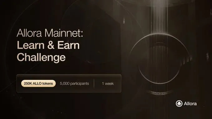 RaoniKor's tweet image. 알로라 선착 5000명 50알로 퀴즈 + 미션
(한국 중국 전용) 빨리해야함.

퀴즈 풀고, 팔로우하고, 미션수행하면 최대 50 알로줌 (2만5000원수준)

@AlloraNetwork #AlloraEarn