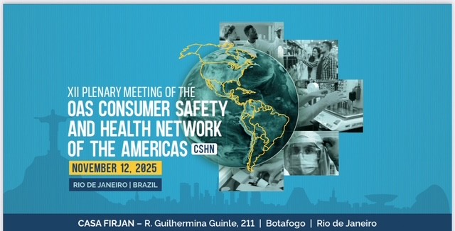 ICPHSO looks forward to today’s XII Plenary Meeting of the OAS Consumer Safety and Health Network—collaborating with product safety professionals from across the Americas. 
Thanks to Daniela Parra &amp; Paulo Coscarelli!
#ProductSafety #ICPHSO25