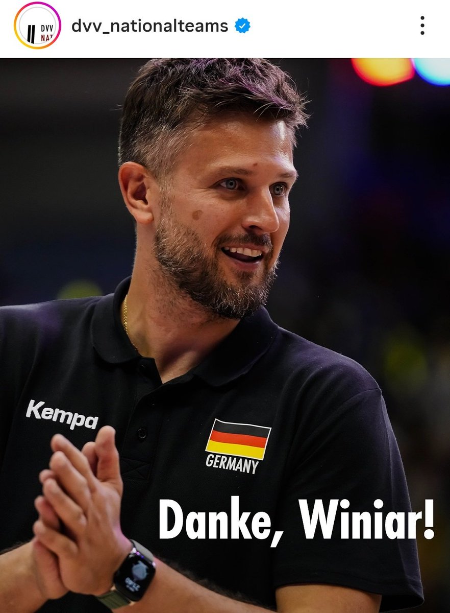 forGermanVolley's tweet image. German men&apos;s volleyball team: National coach Michal Winiarski resigns

volleyball-verband.de/de/redaktion/2…