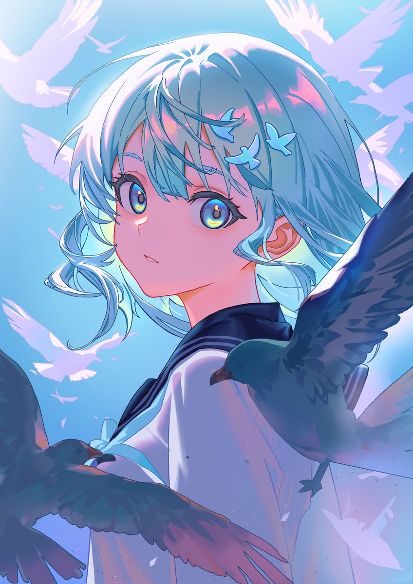 Wings 🪽
haven't drawn my oc in a very long time ☺️